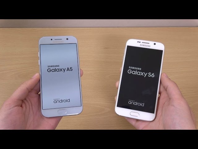 Samsung Galaxy A5 2017 vs Galaxy S6 - Speed Test! - YouTube