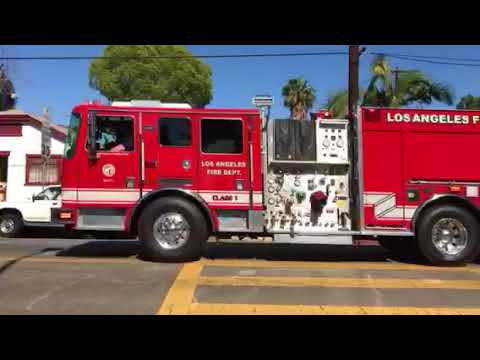 Lafd engine 46 responding code 3