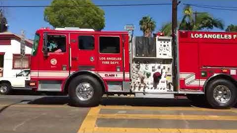 Lafd engine 46 responding code 3