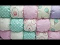 Бомбон мастер класс | How to make a Bubble Puff Quilt English subtitles