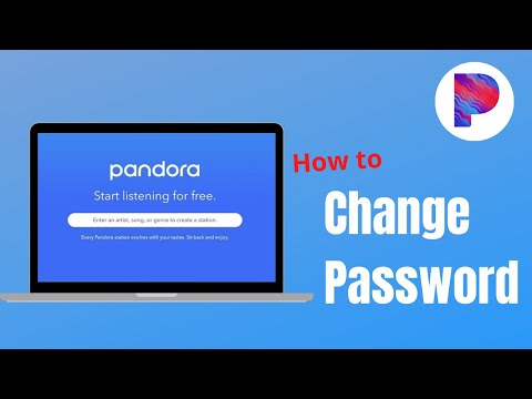 How to Change Pandora Account Password | Pandora Music