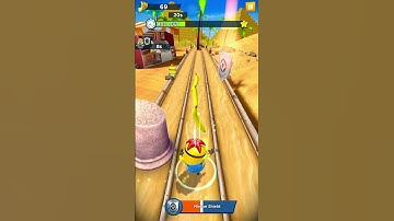 Minion rush - FUNNY GAMEPLAY VIDEO Part 17 - TOP GAME ANDROID, IOS #Shorts