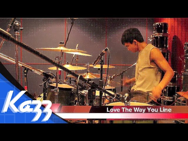 Love The Way You Lie - A Skylit Drive - KAZZofficial(Drums Cover) class=