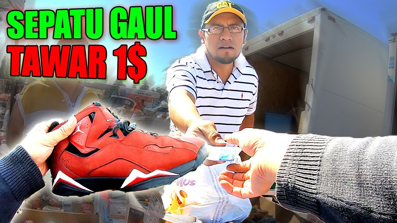 Pasar Bekas  AMERIKA DAPAT SEPATU  SPORT MURAH YouTube