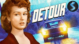 Detour | Full Crime Movie | Tom Neal | Ann Savage | Claudia Drake | Edmund MacDonald