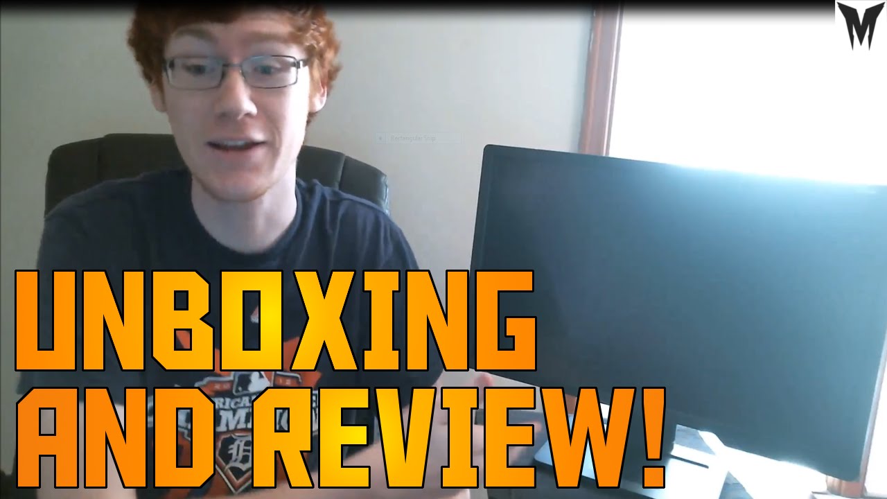 Unboxing and Review of BenQ XL2411z Monitor! (144hz, 1 ms response time ...