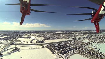 DJI F550 Flame Wheel Failsafe Demo FPV