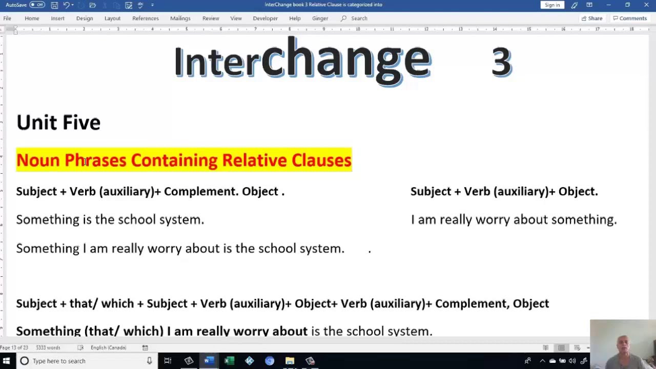 academic-english-interchange-3-grammar-unit-five-noun-phrases-containing-relative-clauses-youtube