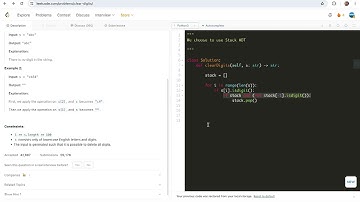 leetcode 3174  Clear Digits   stack