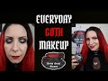 Everyday Goth Makeup for over 30's