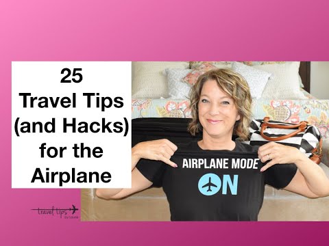 25 Travel Tips (Hacks) for the Airplane