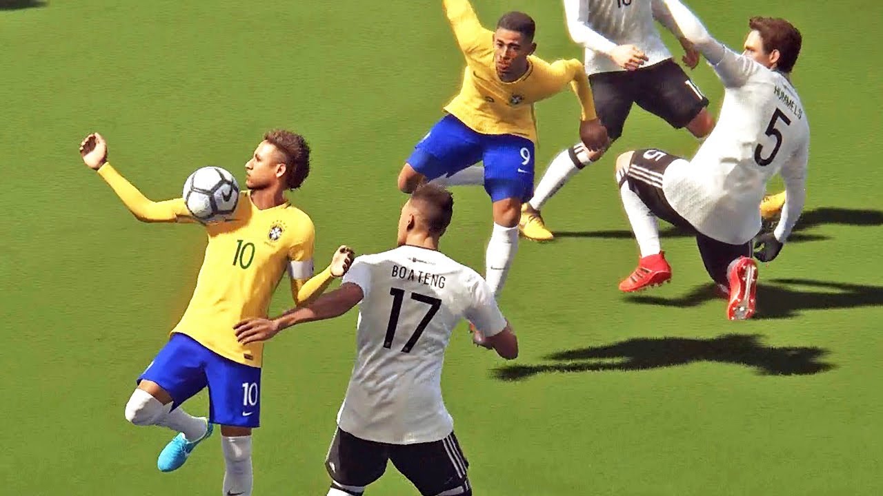 Revanche: Brasil Vs Alemanha - Pro Evolution Soccer 2018 - PES