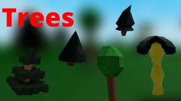 How To Build 5 Different Trees In Blockate!