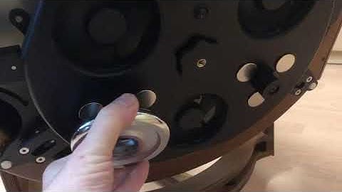 Dobsonian Telescope Magnetic Weight Mount System