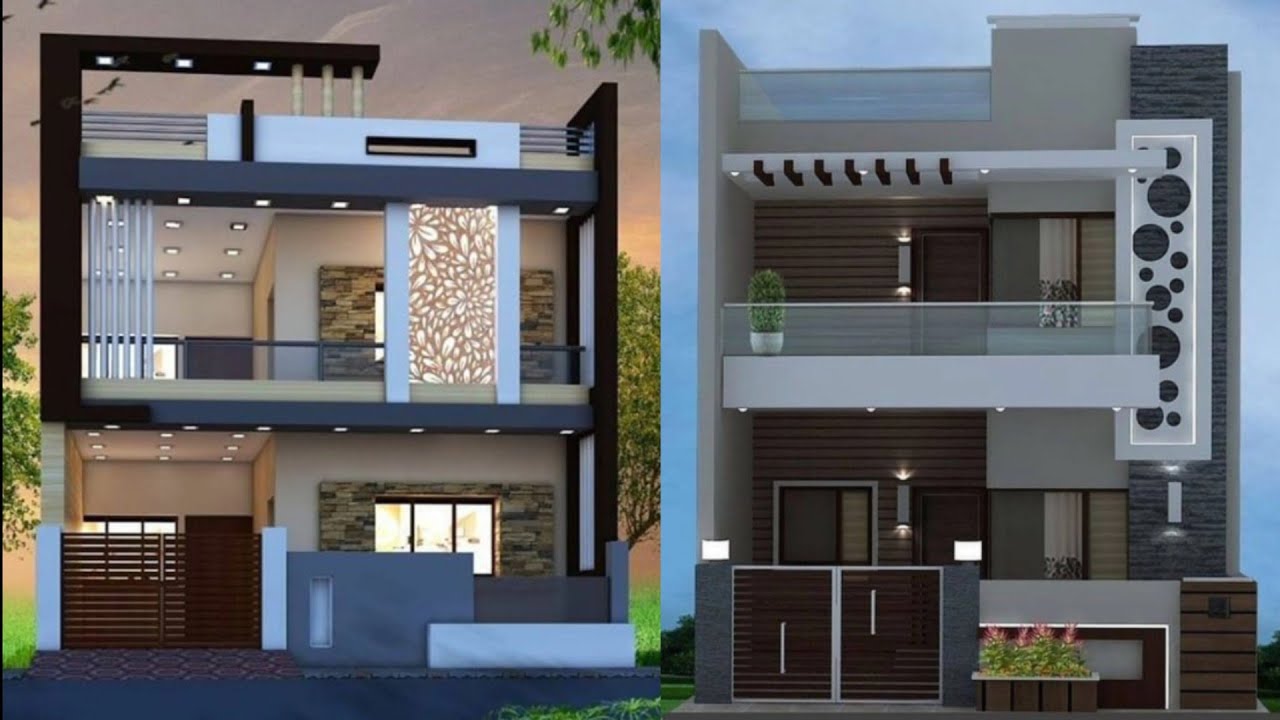 Double Floor Front Elevation Designs