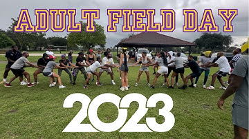 Adult Field Day 2023  | Jacks Olympics VLOG | Holiday Game Ideas | 1st Time using Drone Footage