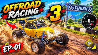 🔥 Yellow Buggy Racing Challenge 😱🏁 | Offroad Racing Game #gameplay #games #youtube  screenshot 4