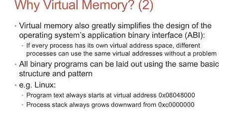 Lecture 18 Program layout and Application Binary Interface ABI Wi2016