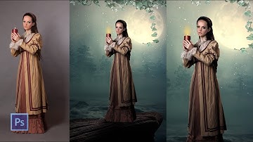 Photoshop Tutorial | Fantasy Photo Manipulation in Photoshop