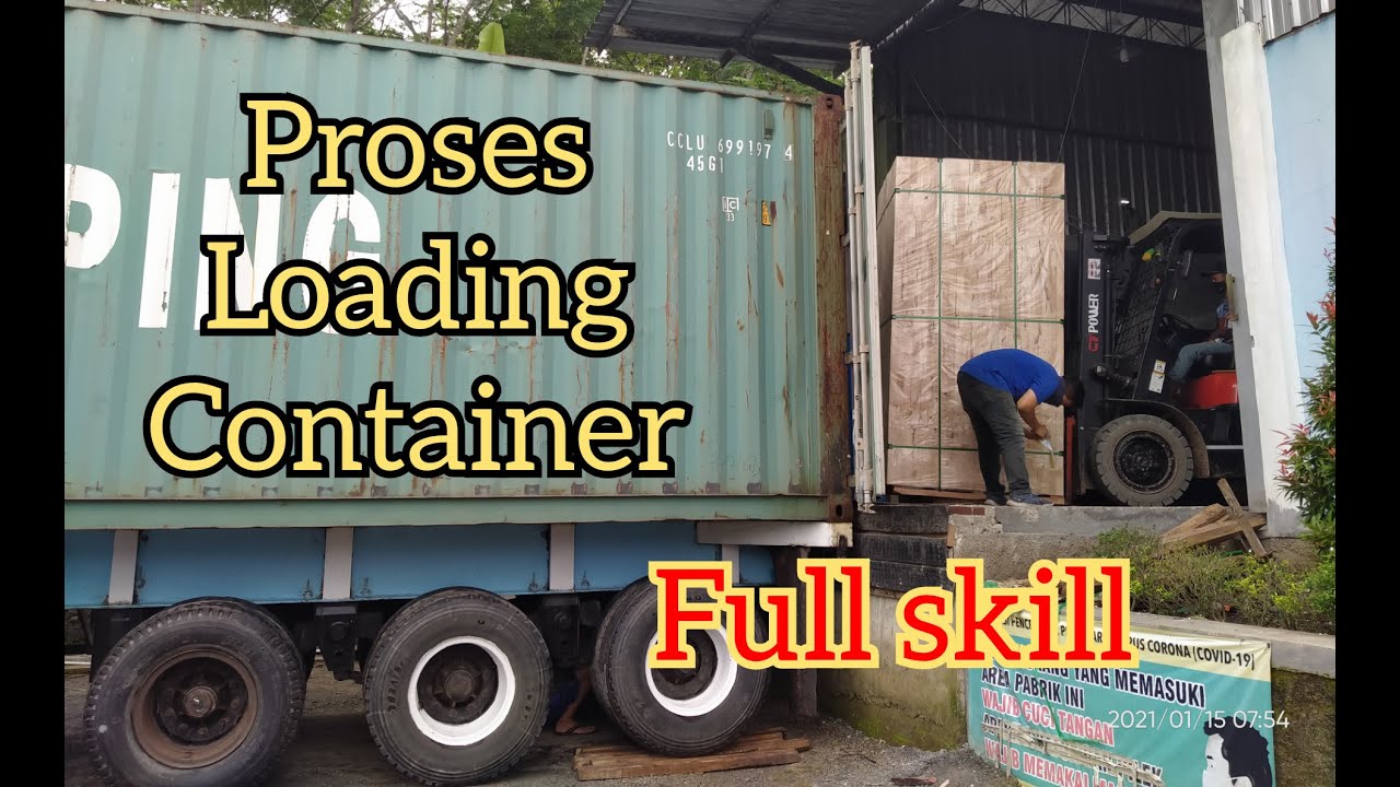 🔴proses loading container || full skill - YouTube