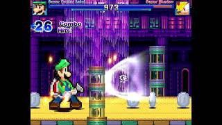 MUGEN: Super Better Luigi (me) vs. Super Shadow (Nexus Games)