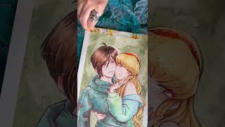 #takashiro #hs #такарисует #акварель #watercolor #card #winxclub #winx #art #drawing #anime