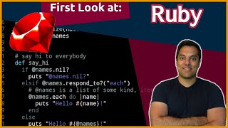 Ruby - First Impression Programming Languages Episode 7