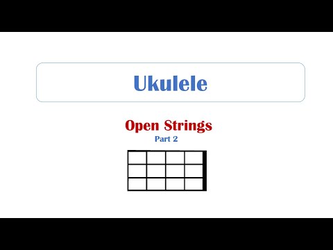 Ukulele (Open Strings) Up