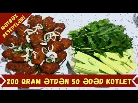 Video: Hansı Kotlet Forması Düzgündür - Oval Və Ya Dəyirmi