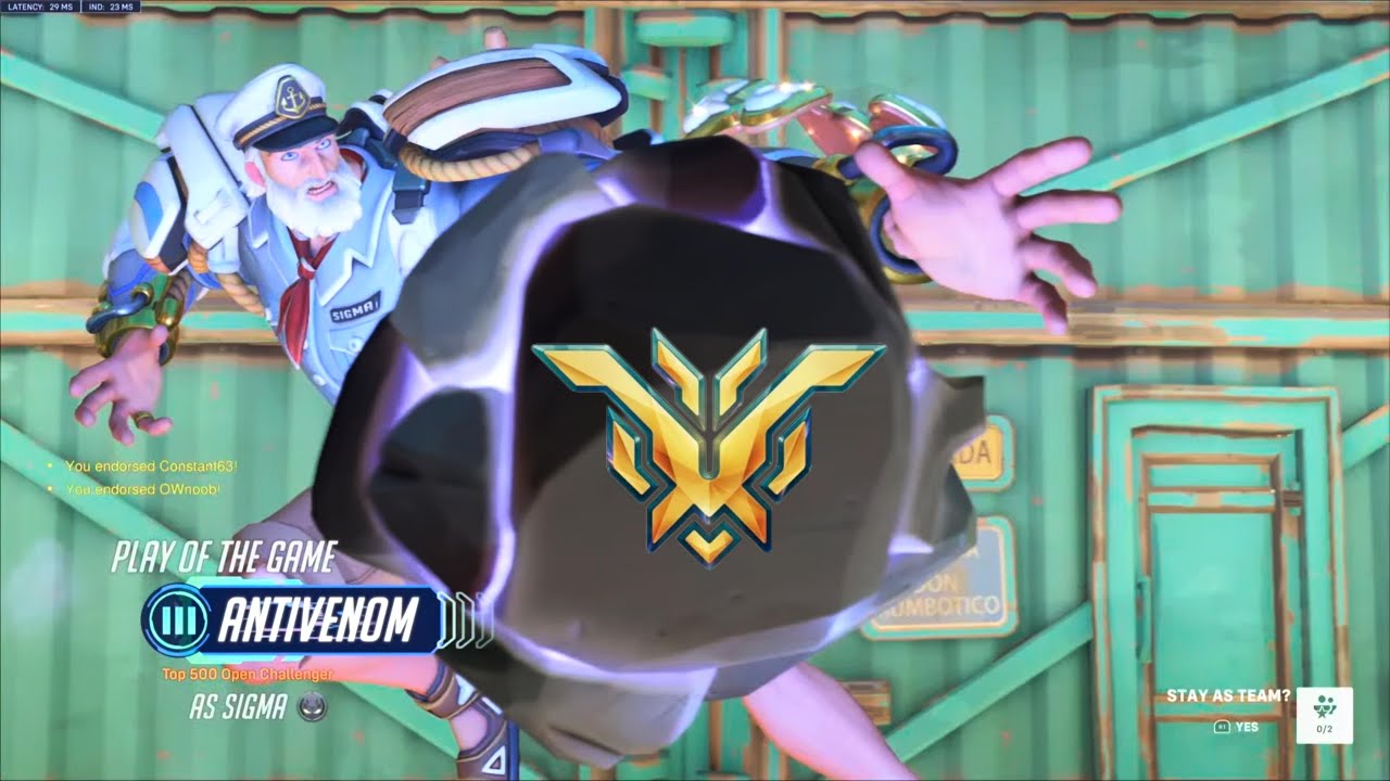 TOP100 SIGMA impresses his Teammates in Open Queue | Overwatch 2 - YouTube