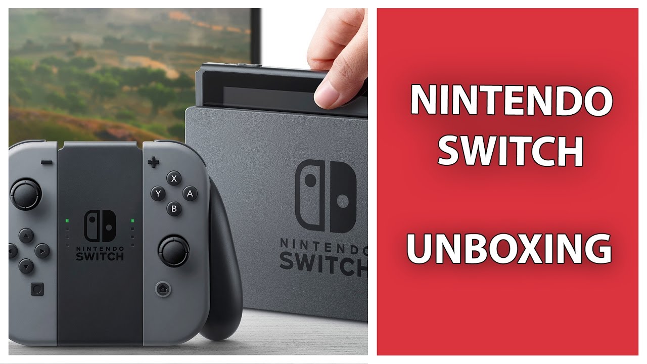 Nintendo Switch, unboxing en español YouTube