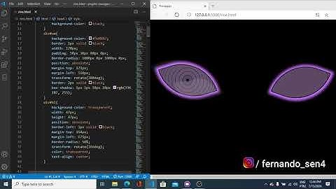Rinnegan - Styling in CSS