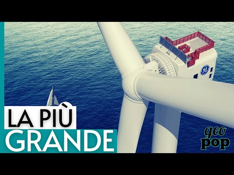 Video: Quanto è grande la pala della turbina eolica?