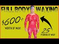 Creating a FULL BODY WAX SUIT so Nobody else has to *INSANELY PAINFUL* | Bodybuilder VS Hair Removal