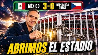 ¡ABRIMOS Y CERRAMOS EL ESTADIO! 🏟️🇲🇽 El caótico viaje al MÉXICO 3-0 CHEQUIA | Mundial 2026