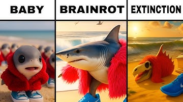 BABY ITALIAN BRAINROT vs ITALIAN BRAINROT vs BRAINROT EXTINCTION but it