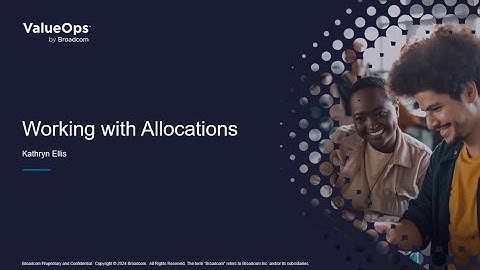 Working with Clarity Resource Allocations