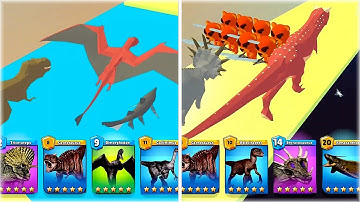 MAX LEVEL in Dino Transform Game!