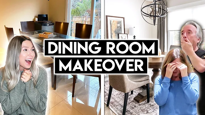 EXTREME DINING ROOM MAKEOVER | From Start To Finis...