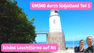 UMIWO durch Südjütland und auf Als [Teil 5] Schöne Leuchttürme auf Als