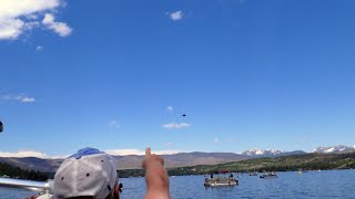 July 4th, 2023: F16 Flyover at Grand Lake, Colorado  Jet Noise is the Sound of Freedom!
