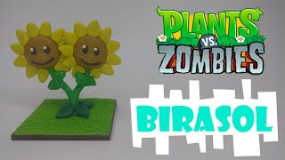 Como Hacer A Birasol De Plastililna Plantas Vs Zombies