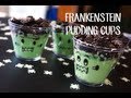 YUMMY DIY- FRANKENSTEIN PUDDING CUPS