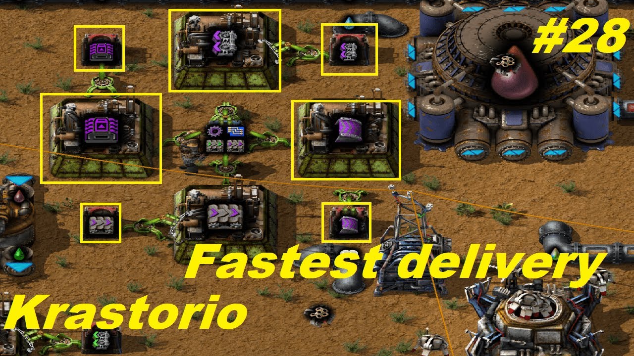 Factorio - Krastorio #28 - Imersite conveyors and further optimization ...