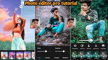 How To Use Photo Editor Pro App | Polish Photo Editor Tutorial | How To Edit Photo In Polish App |