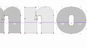 Guides. The perfect alignment and measurement tools in FontLab VI.