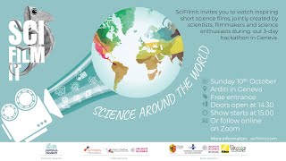SciFilmIt Hackathon Geneva 2021 LIVE CINEMA SHOW!