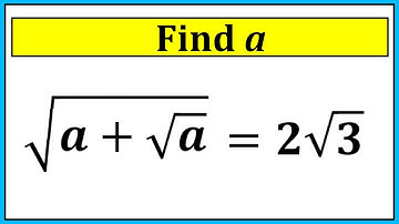 Nice Algebra Math Simplification | Find the Value of a