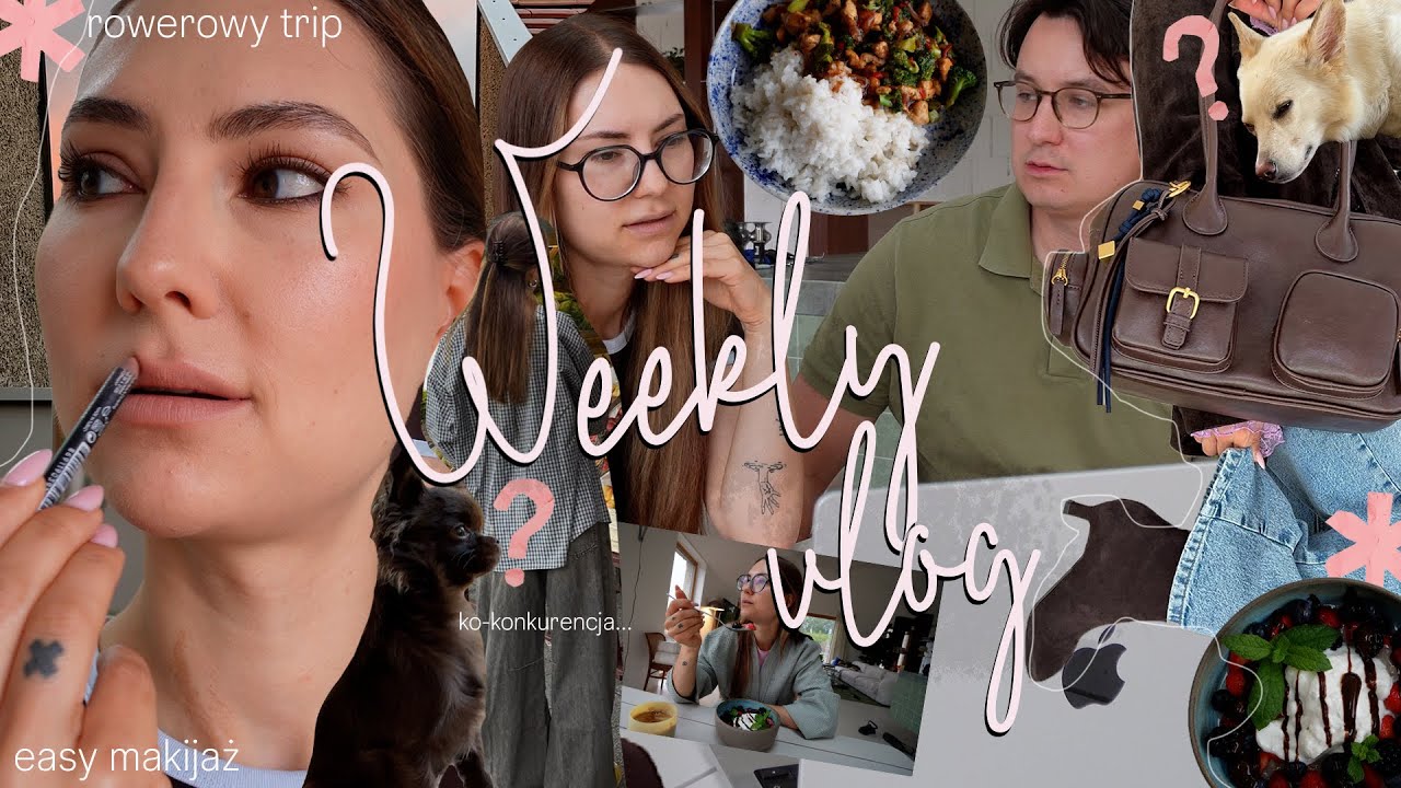WEEKLY VLOG 🍁// GRWM z RESERVED / gdzie Seba? / smokey eye tutorial / in my gravel era 🚴‍♀️/ hormony