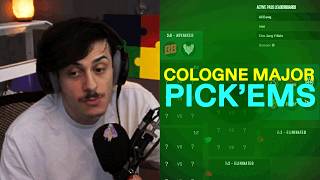 COLOGNE MAJOR STAGE 1 PICK EM'S